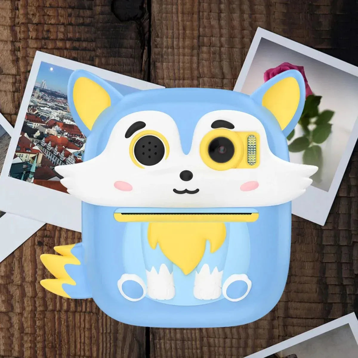 Instant Print Camera Animal Design ©