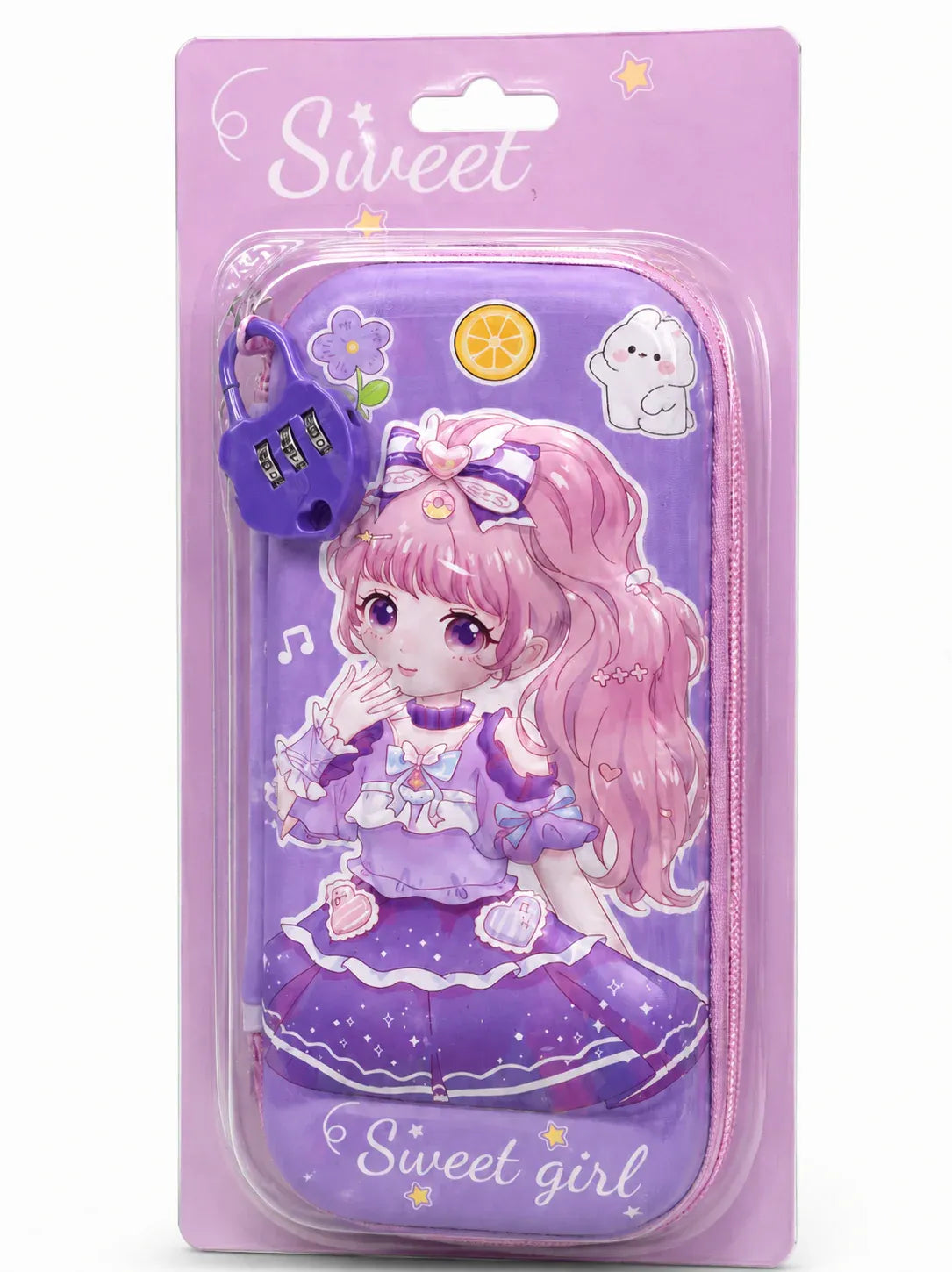 Locked Kawaii Pencil Case