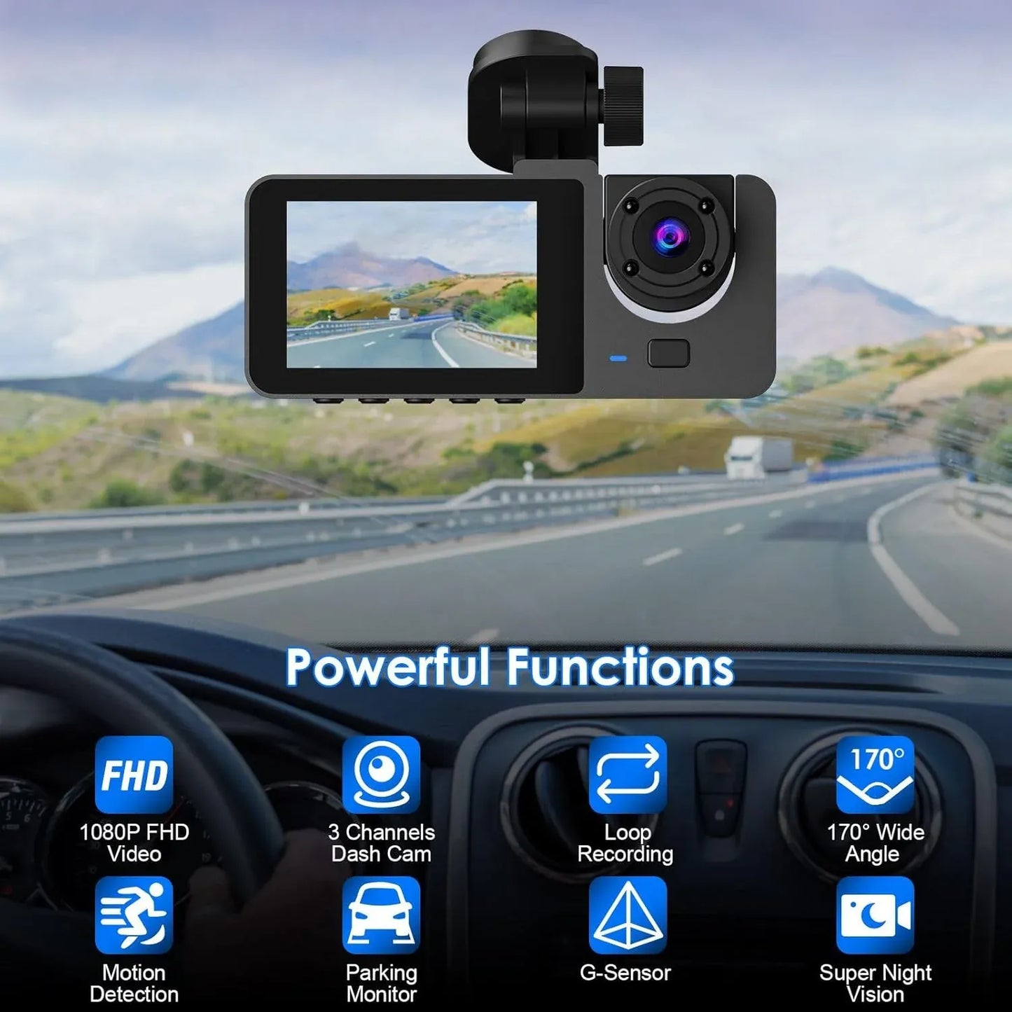 DVR Car Dash Camera Ⓢ