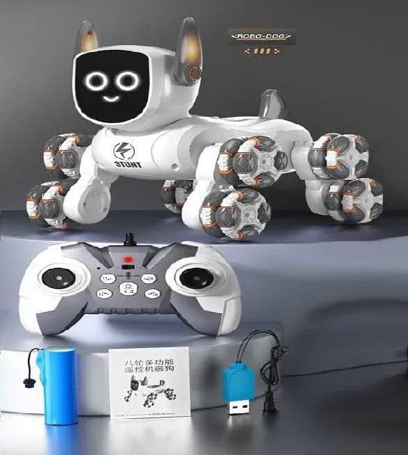 8‑Wheel Multi‑Functional RC Robot Dog Ⓢ