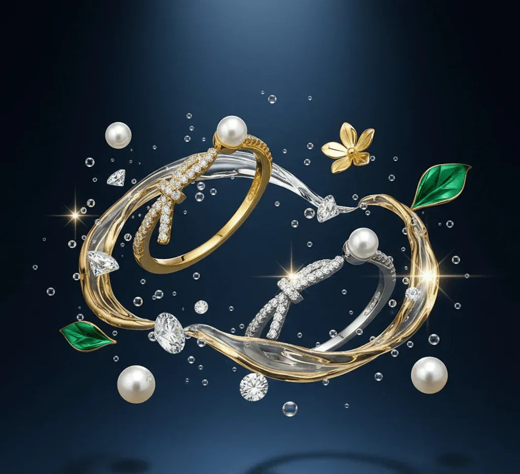 Pearl Twist Ring