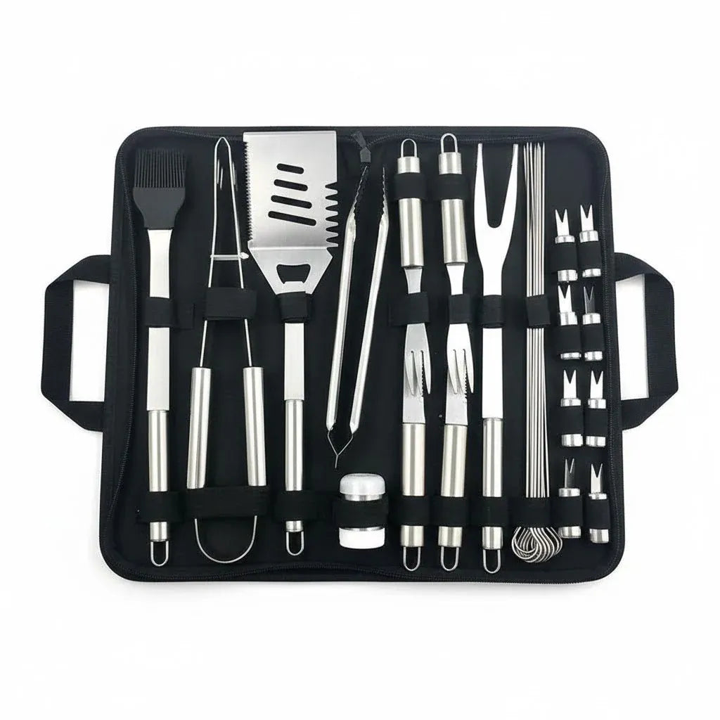 Professional BBQ Grill Tool Set Ⓢ
