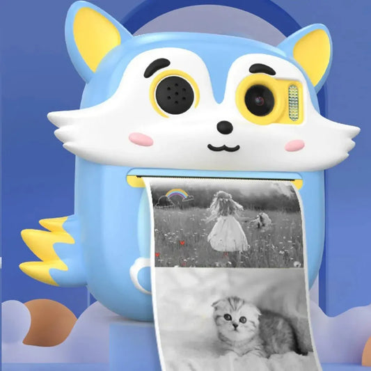 Instant Print Camera Animal Design ©