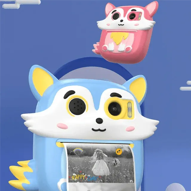 Instant Print Camera Animal Design ©