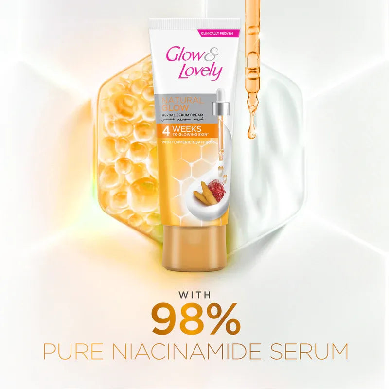 Glow & Lovely - Natural Glow Herbal Serum Cream